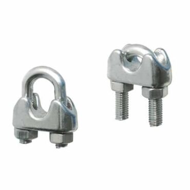 MORSETTO IN ACCIAIO INOX PER CAVI METALLICI