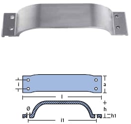 PLACCA PER MOTORI YAMAHA 150/200 HP