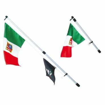 ASTA PORTABANDIERA TELESCOPICA
