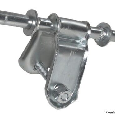 STAFFA PER RULLO LATERALE DIRITTA 30MM