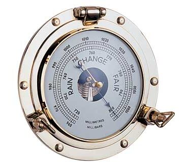 BAROMETRO E OROLOGIO SU OBLO'