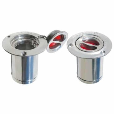 TAPPO IMBARCO CARBURANTE IN ACCIAIO INOX