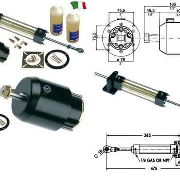 TIMONERIA IDRAULICA PER MOTORI ENTROBORDO