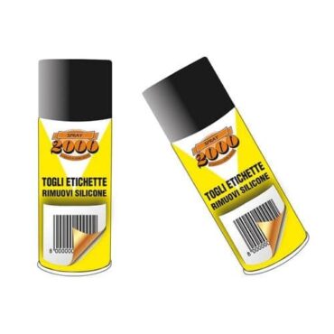 PRODOTTO SPRAY TOGLI ETICHETTE - RIMUOVI SILICONE
