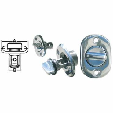 TAPPO DI SCARICO INOX PER DOPPIO FONDO E SENTINA