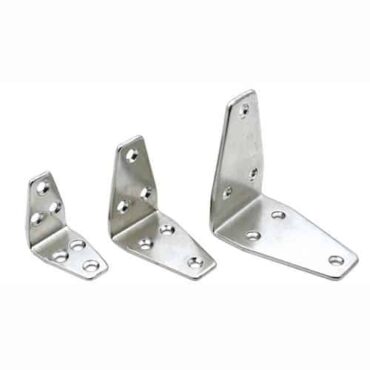 STAFFA ANGOLARE IN ACCIAIO INOX AISI 316