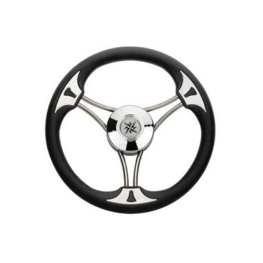 VOLANTE CON INSERTI DI FINITURA CROMATA