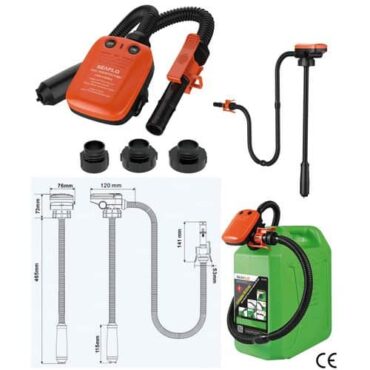 POMPA TRAVASO CARBURANTE E LIQUIDI