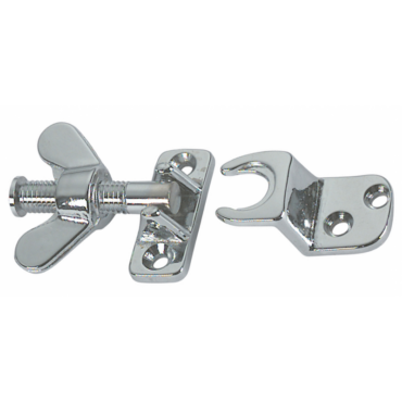 FERMA OBLO' OTTONE CROMATO