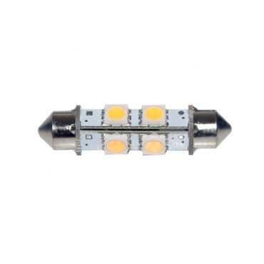LAMPADINA A SILURO 8 LED SMD