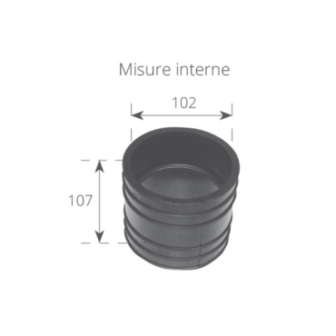 MANICOTTO SCARICO ALTO