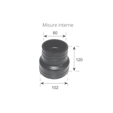 MANICOTTO SCARICO PER MOTORI 120/198 HP