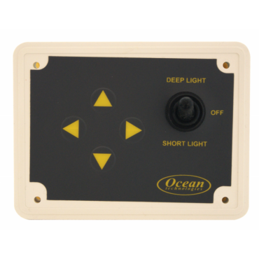 PANNELLO COMANDO DOPPIO PER PROIETTORI IN ABS