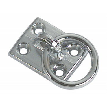 PIASTRA IN OTTONE CON ANELLO