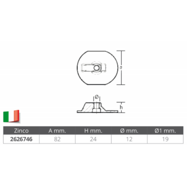 PIASTRA PER MOTORIZ T350 - ZT370