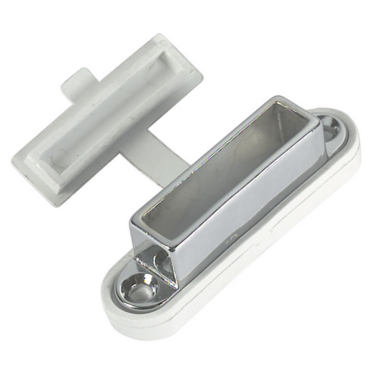 PIASTRINA IN OTTONE CROMATO CON TAPPO