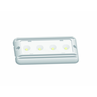 PLAFONIERA IN ALLUMINIO A 4 LED