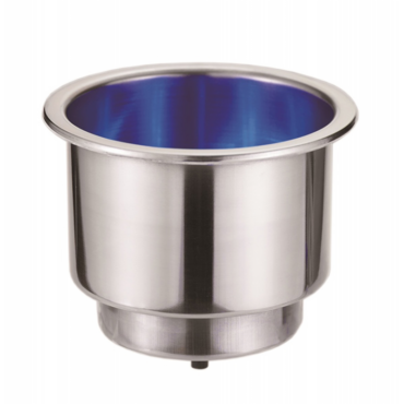 PORTABICCHIERE O LATTINA IN ACCIAO INOX