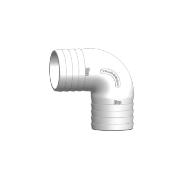 raccordo giunzione tubo a 90 gradi con diametro 19, 25, 38 e 50 mm