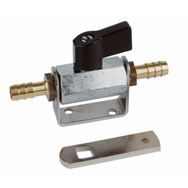 RUBINETTO CARBURANTE IN OTTONE CROMATO