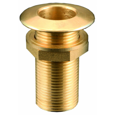 SCARICO A MARE CON BORDO BASSO IN OTTONE LUCIDO