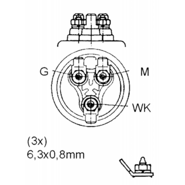 SENSORE VDO - PRESSIONE OLIO - TIPO B4