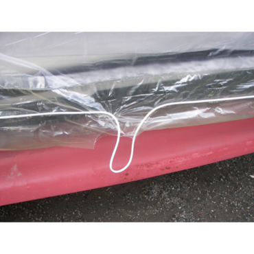 TELO TRASPARENTE VERSIONE CON ELASTICO