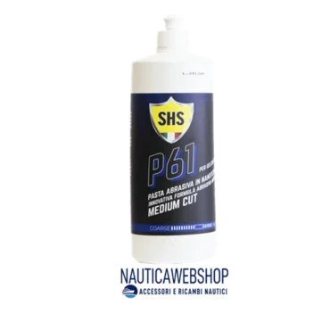 pasta abrasiva per lucidare gelcoat e vernice blu
