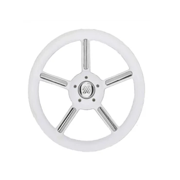 volante barca di colore bianco