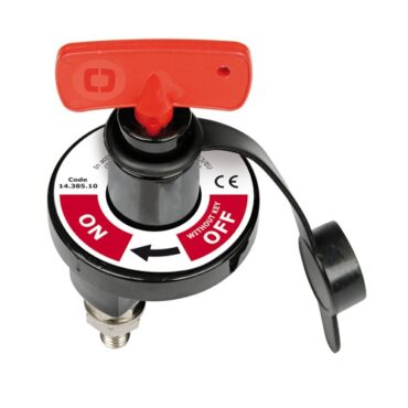 staccabatteria con chiave per impianto elettrico