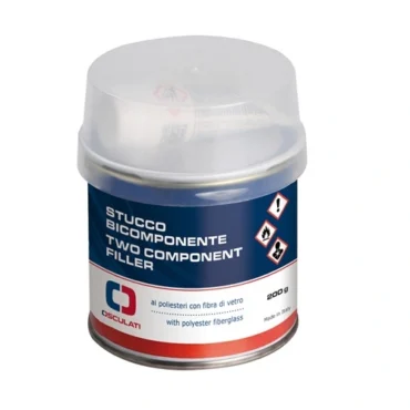 stucco fibra di vetro bicomponente