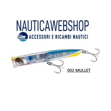 esca artificiale popper flashboost 130 mullet