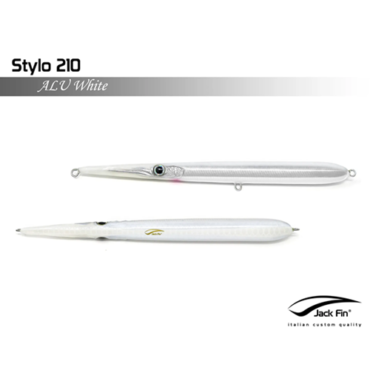 artificiale jack fin stylo 210 spinning colorazione white