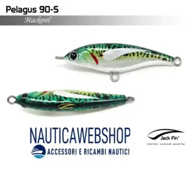 jack fin pelagus 90s artificiale da spinning colorazione mackerel