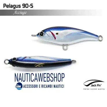 esca artificiale per lo spinning jack fin pelagus 90s acciuga