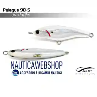artificiale da spinning jack fin pelagus 90s colorazione alu white