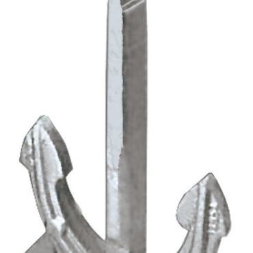 In ghisa zincata a fuoco.