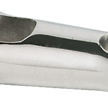 Giunto in acciaio inox AISI 316 senza sporgenze per collegare la catena all’ancora. Facilita la risalita attraverso il musone di prua della catena e dell’ancora evitando il problema del tradizionale grillo che spesso si impiglia.