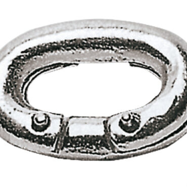 In acciaio inox per catena calibrata.