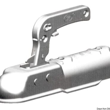 Giunto a sfera universale per tutti i carrelli rimorchio. Disponibile in tutte le misure.