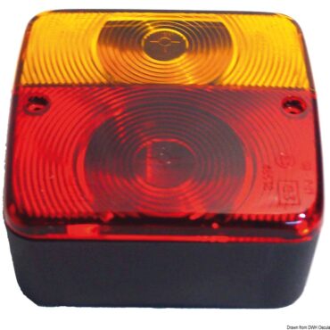 Fanali di posizione posteriore per carrelli.