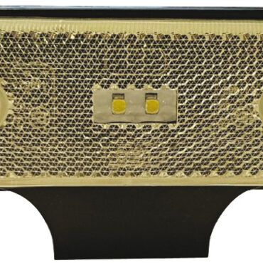 Fanali di posizione per impiego universale, completi di staffa di fissaggio.