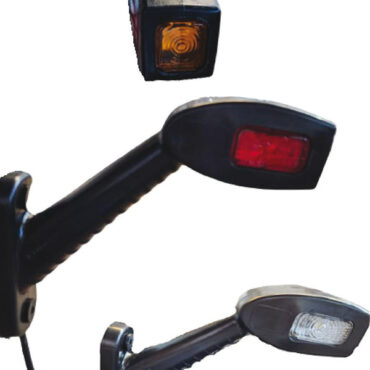 Right side position LED light rubber body