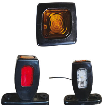Flat base for side position LED light