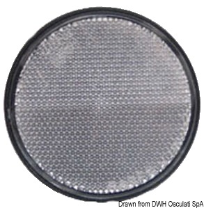 A forma tonda e triangolare. Ad alta visibilità.