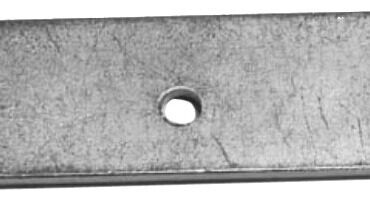 Plate for swinging rollers