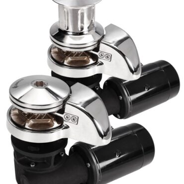 Carcassa in acciaio inox AISI 316 lucidato. Può utilizzare catena o cima-catena. Sensore contametri integrato. Motore stagno IP67. Consigliato per barche fino 15 metri.