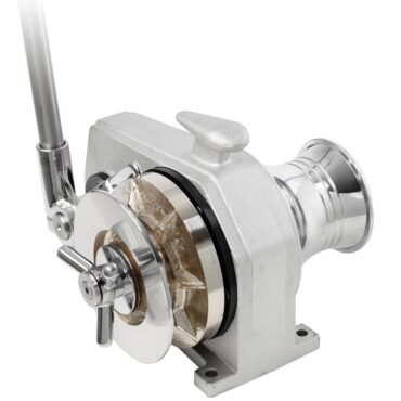 Carcassa in alluminio anodizzato.Barbotin bronzo cromato.