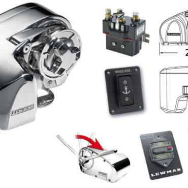 Lewmar Pro 1000 windlass gypsy 6 mm