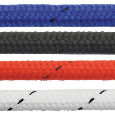 Treccia in poliestere peloso.Ideale per: scotte in genere (crociera), avvolgi fiocchi, terzaroli.Caratteristiche: morbida e maneggevole; ottimo controllo anche bagnata.Anima: 12 capi in poliestere.Calza esterna: poliestere peloso 24 capi.